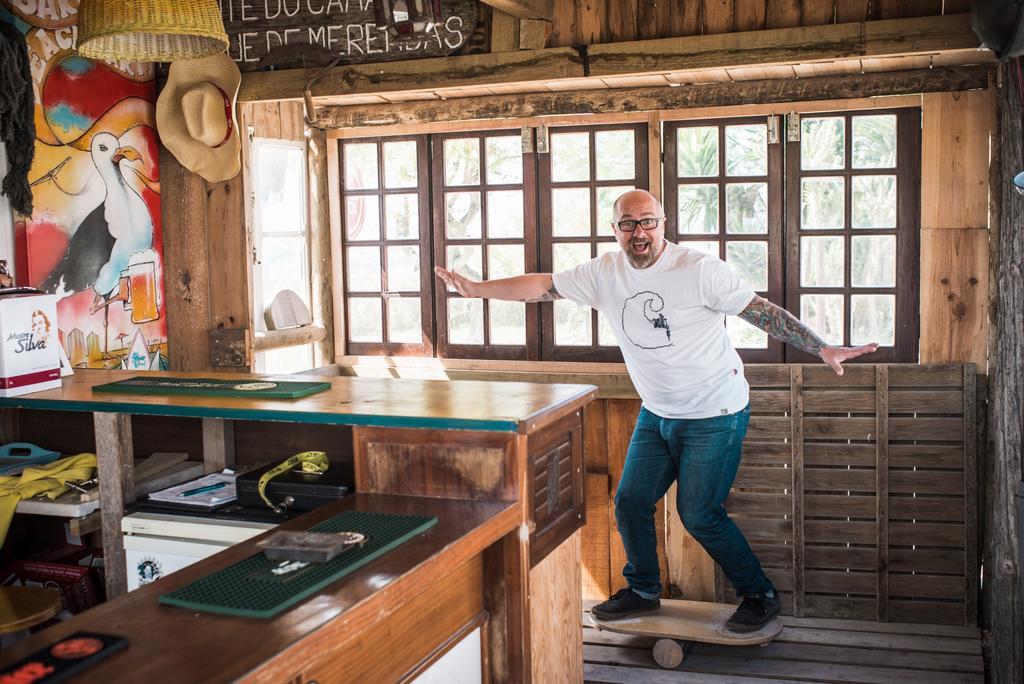A Pousada Da Silva Surfcamp Areia Branca Exterior foto